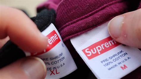 stitching a supreme shirt